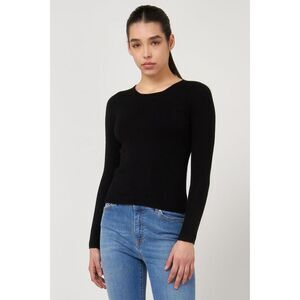 Gas Black Viscose Women's Sweatshirt